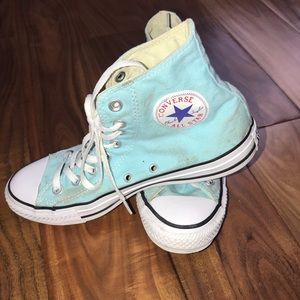 Blue converse size 9